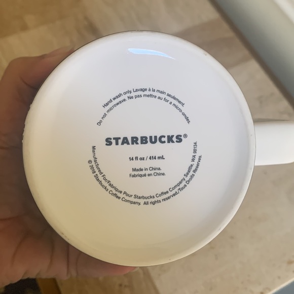 Starbucks 2014 Times Square NYC Ceramic Mug 14 fl oz / 414 ml - Picture 7 of 9